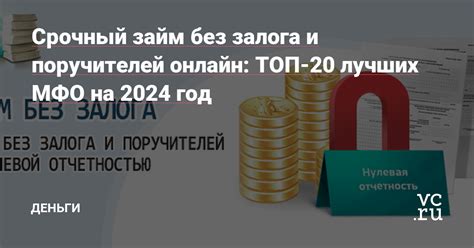 Как взять срочный займ выгодно и безопасно в 2024 году