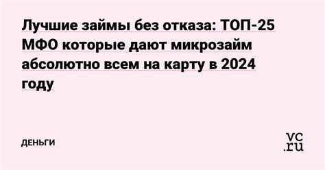 Лучшие микрозаймы на карту в 2024 году: новые предложения